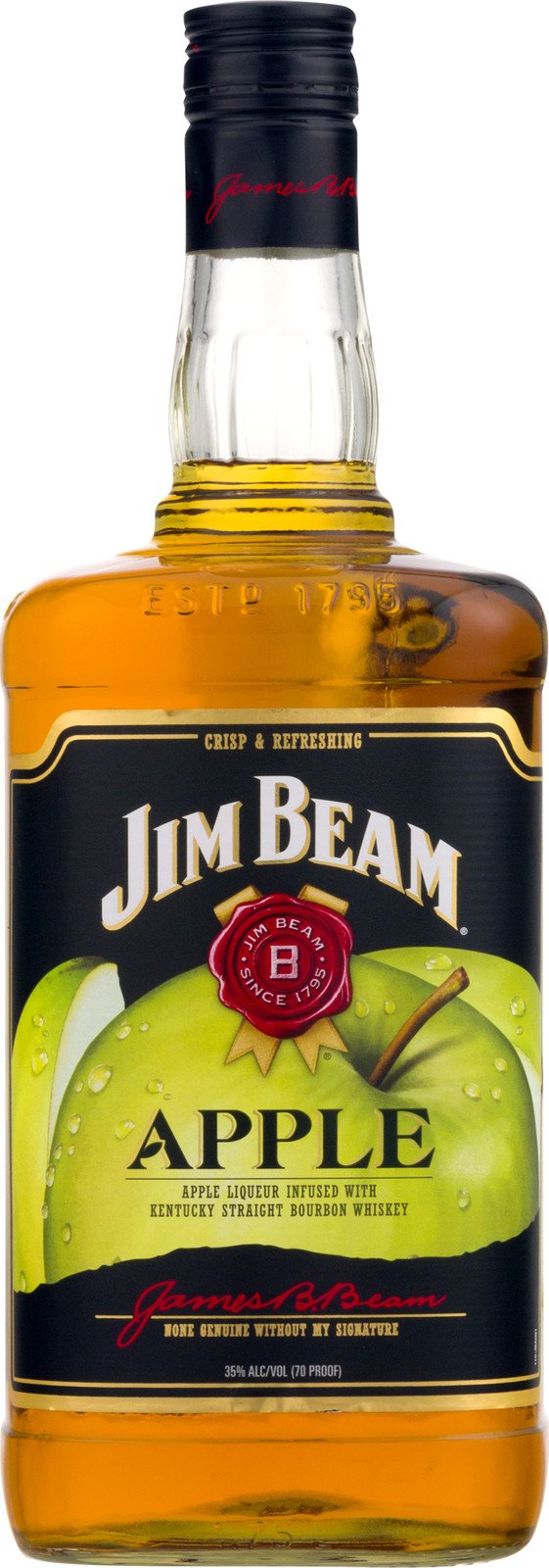 Jim Beam Apple Bourbon Whiskey 175l Classic Liquor Shop